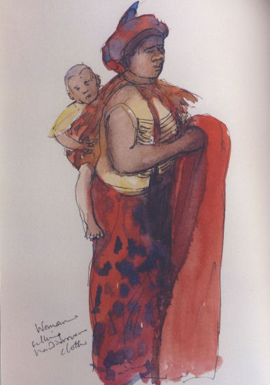 Myanmar Sketchbook by Jenny Pery