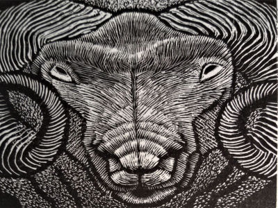 Wood Engraving by Jenny Pery
